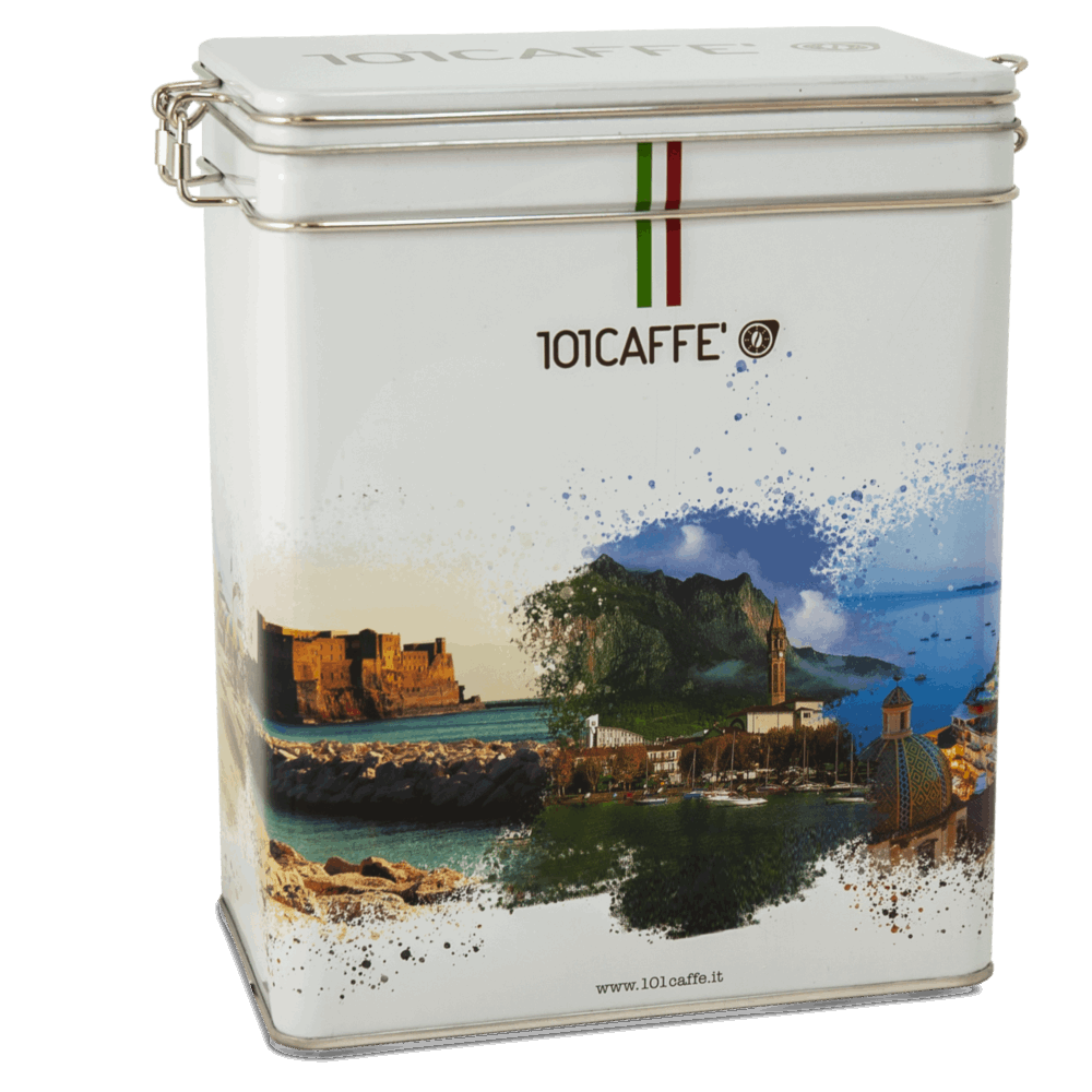 101CAFFE' tin can