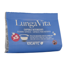 Capsule nettoyante LungaVita | Paquet de 5 capsules compatibles Lavazza® A Modo Mio®
