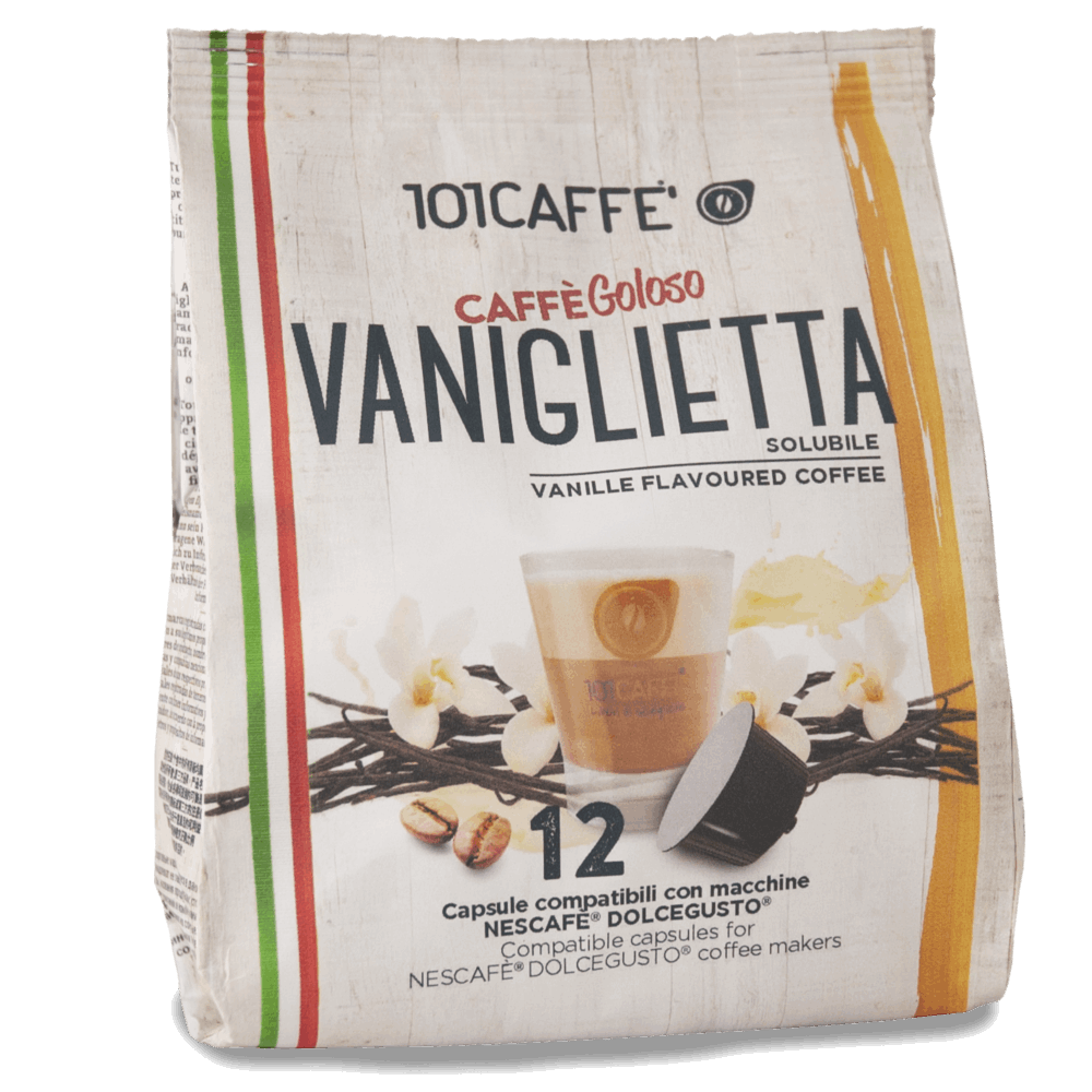 Caffè Vaniglietta | Pack of 12 capsules compatible with Nescafè® DolceGusto®