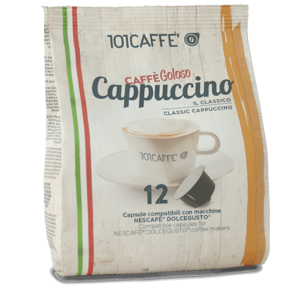 Cappuccino  | Pack of 12 capsules compatible with Nescafè® DolceGusto®
