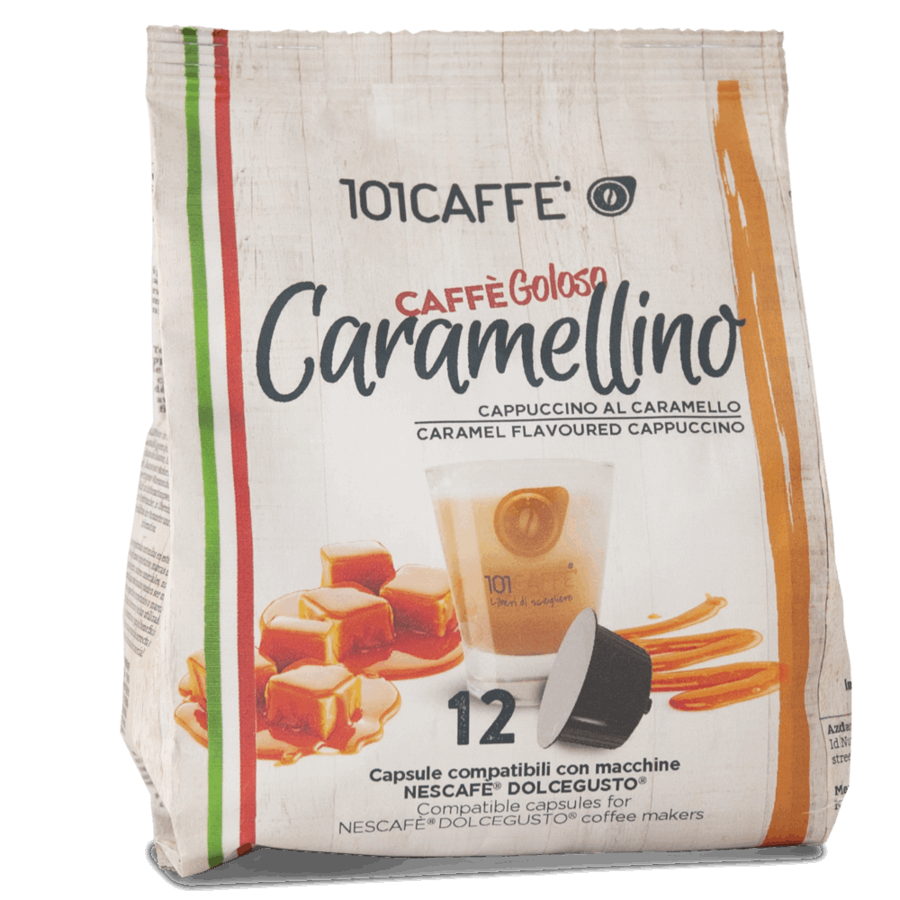 Caramellino | Paquet de 12 capsules compatibles Nescafè® DolceGusto®