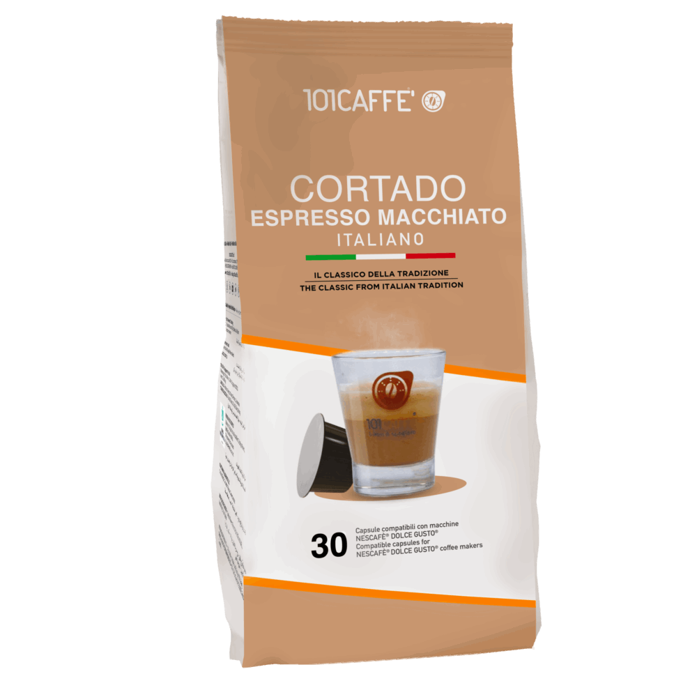 Cortado | Pack of 30 capsules compatible with Nescafè® DolceGusto®