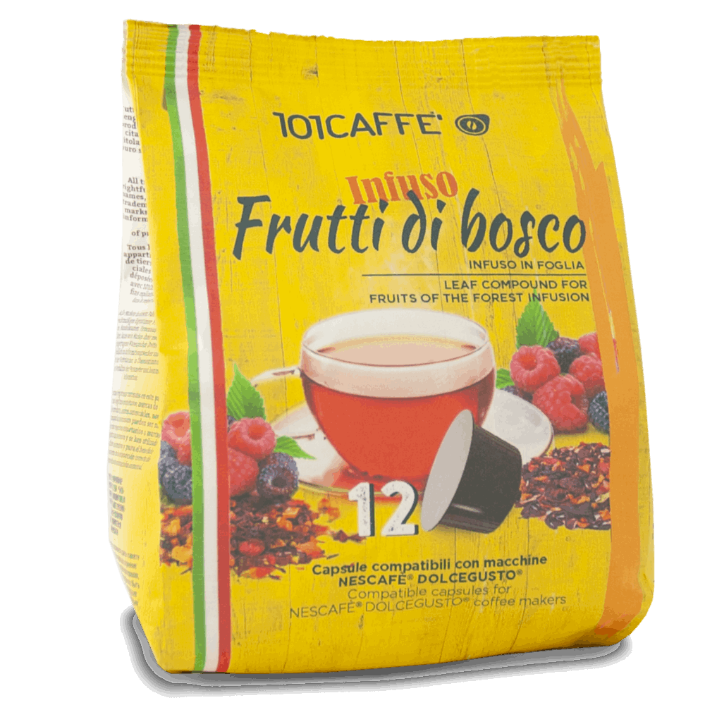 Infuso ai Frutti di Bosco | Pack of 12 capsules compatible with Nescafè® DolceGusto®