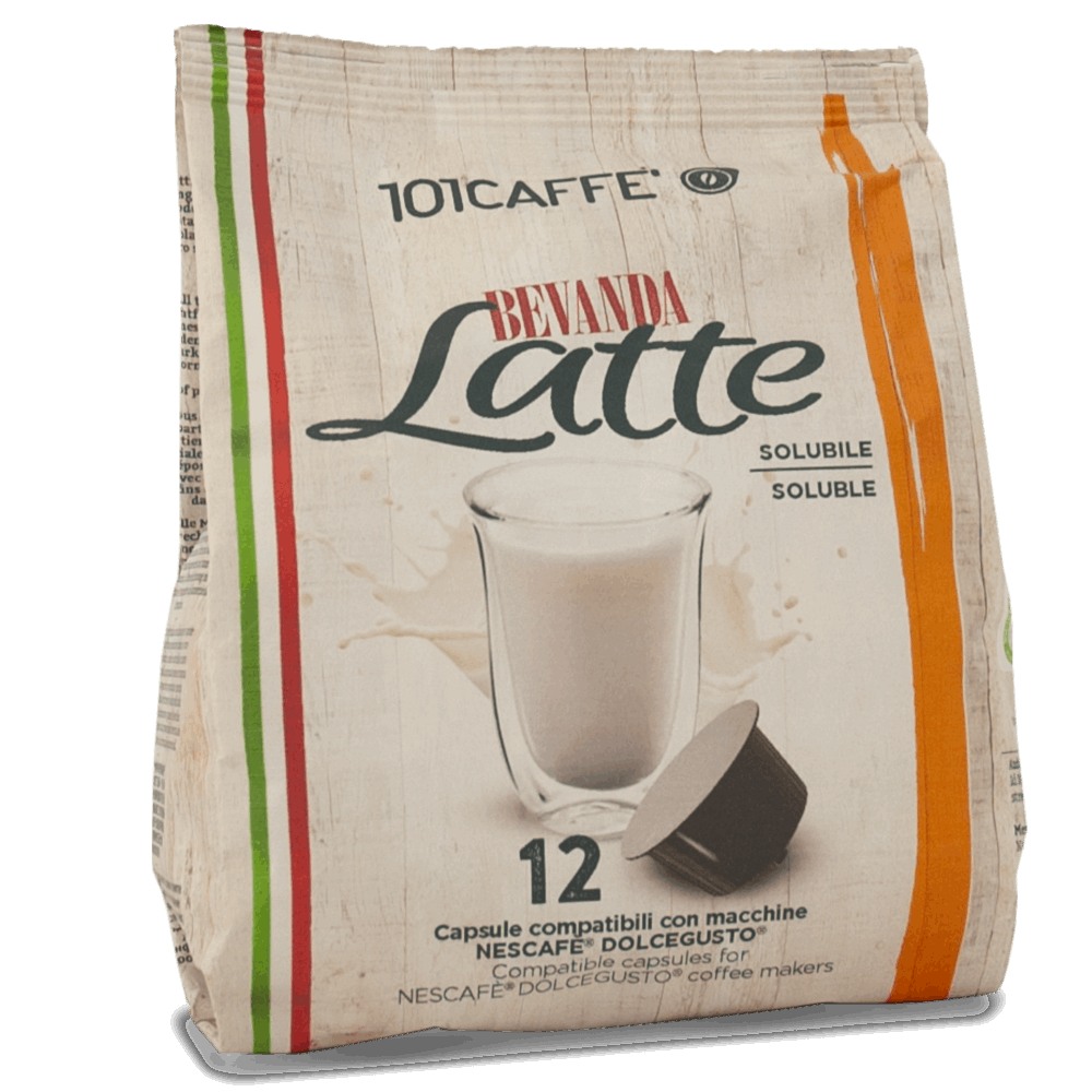 Latte | Pack of 12 capsules compatible with Nescafè® DolceGusto®