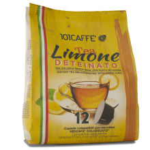 Instant tea decaffeinated, with lemon juice | Pack of 12 capsules compatible with Nescafè® DolceGusto®