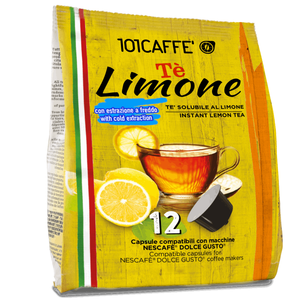 Tea al Limone | Confezione da 12 capsule compatibile con Nescafè® DolceGusto®