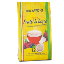 Tea ai Frutti di Bosco | Confezione da 12 cialde compatibile con Cialde ecologiche