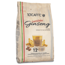 Caffè Ginseng | Paquet de 12 capsules compatibles Lavazza® Espresso Point®