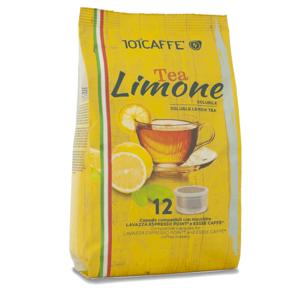 Lemon tea | Pack of 12 capsules compatible with Lavazza® Espresso Point®