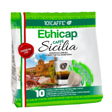 Sicilia in compostable capsules | Pack of 10 capsules compatible with Ethicap®