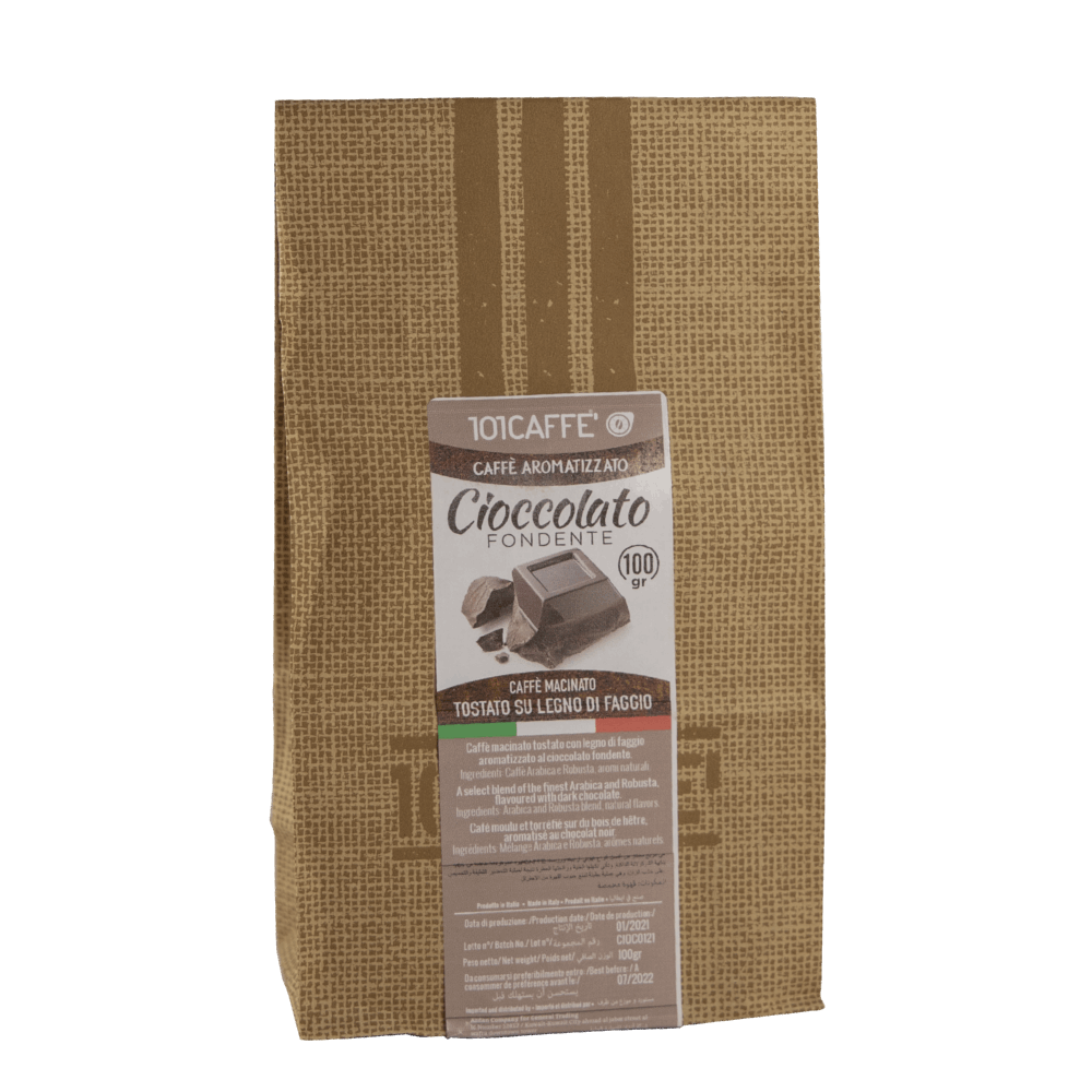 Caffè al Cioccolato Fondente | Pack of 100 grams Ground