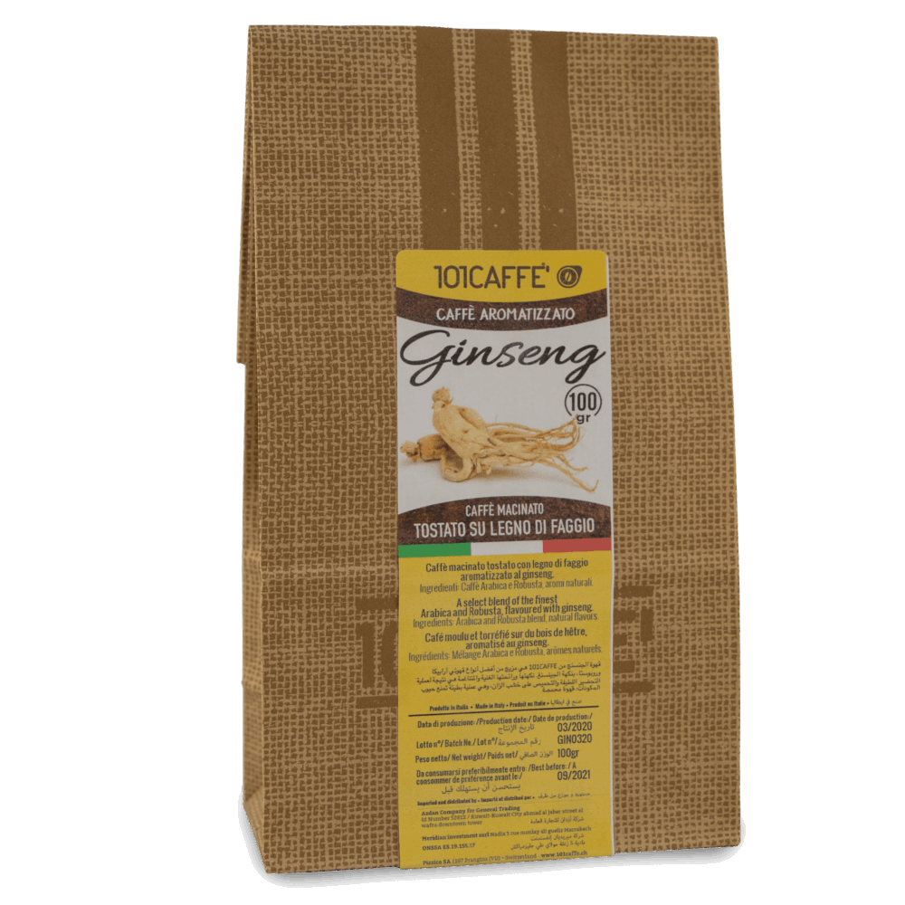 Caffè al Ginseng  | Pack of 100 grams Ground