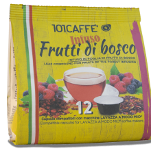 Infuso Frutti di Bosco | Pack of 12 capsules compatible with Lavazza® A Modo Mio®