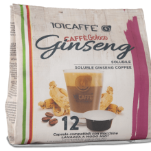 Caffè al Ginseng | Confezione da 12 capsule compatibile con Lavazza® A Modo Mio®