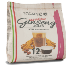 Caffè Ginseng Amaro | Pack of 12 capsules compatible with Lavazza® A Modo Mio®
