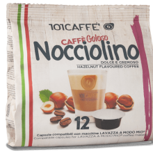 Caffè Nocciolino | Pack of 12 capsules compatible with Lavazza® A Modo Mio®