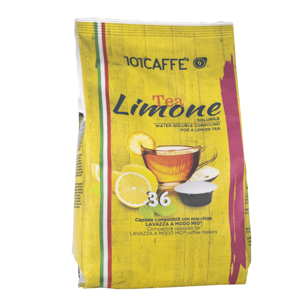 Lemon Tea | Pack of 36 capsules compatible with Lavazza® A Modo Mio®