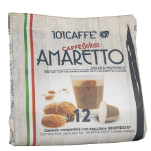 Amaretto | Pack of 12 capsules compatible with Nespresso®