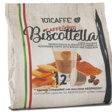 Biscottella | Pack of 12 capsules compatible with Nespresso®