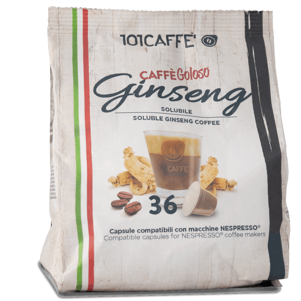 Caffè al Ginseng | Pack of 36 capsules compatible with Nespresso®