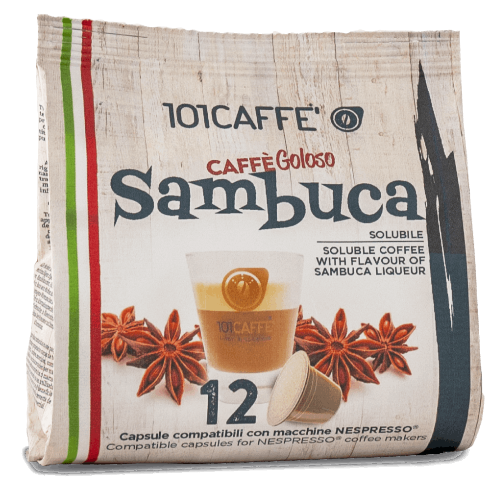 Caffè alla Sambuca | Pack of 12 capsules compatible with Nespresso®