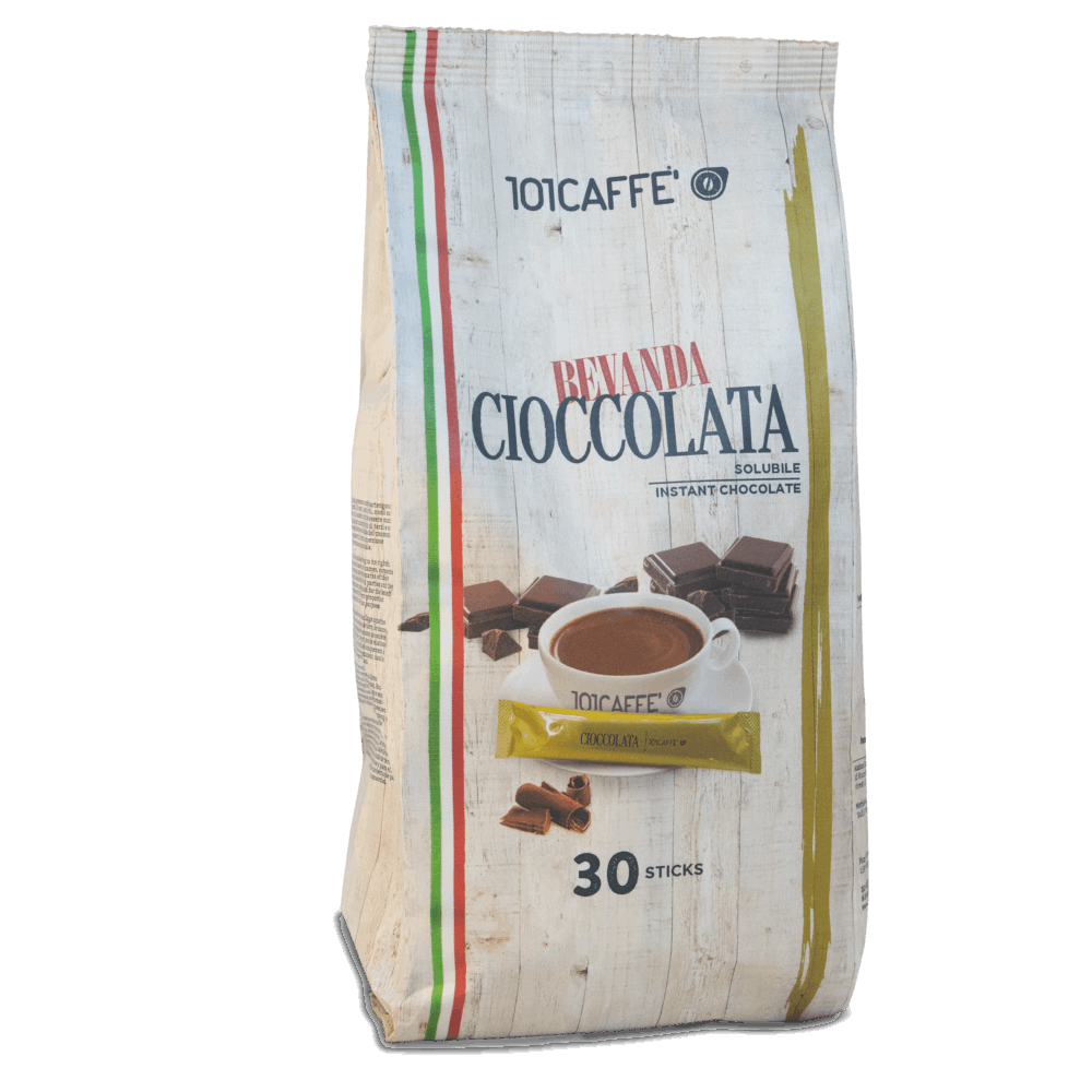 Cioccolata 30 sachets | Pack of 30 sticks Soluble