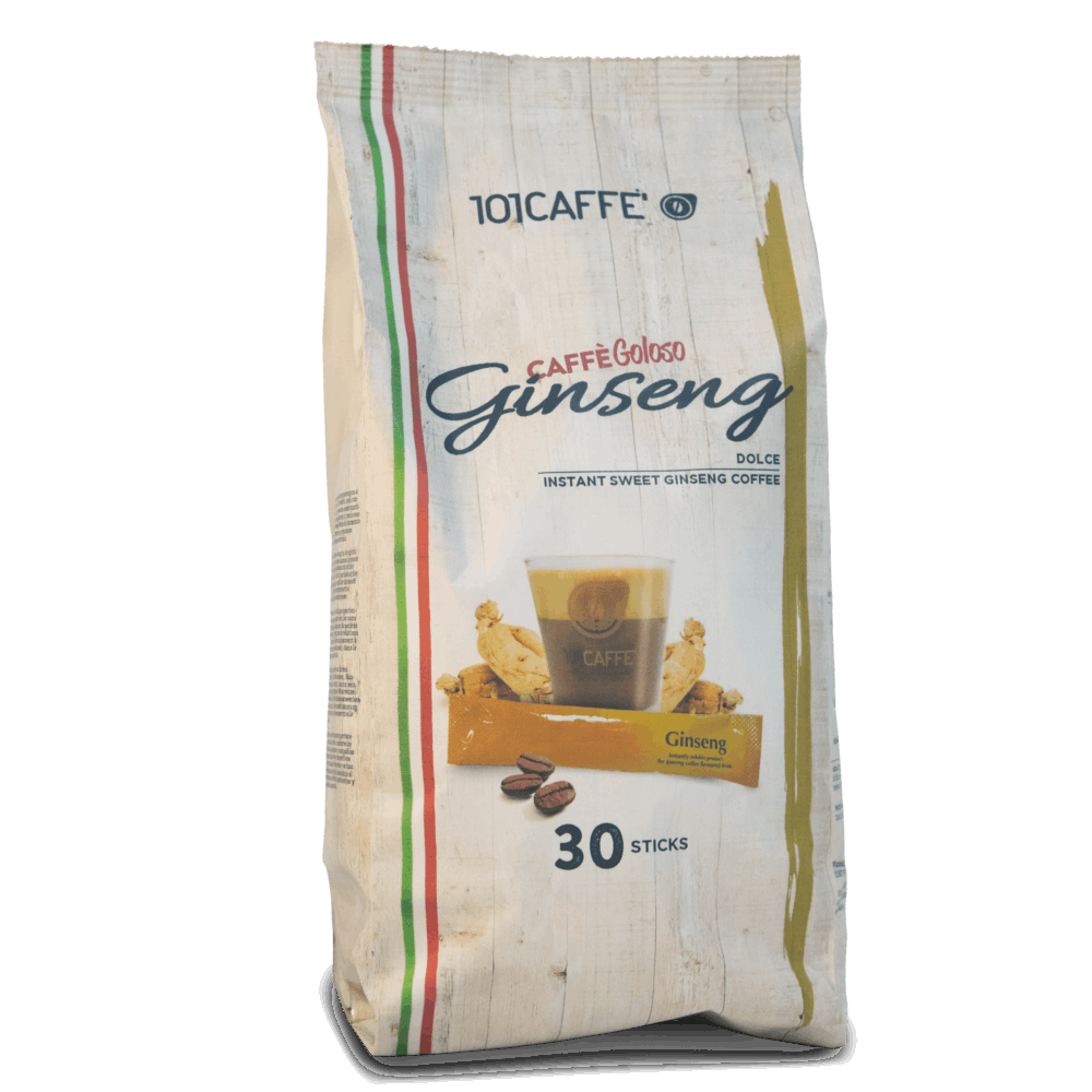 Caffè al Ginseng | Paquet de 30 stick Soluble