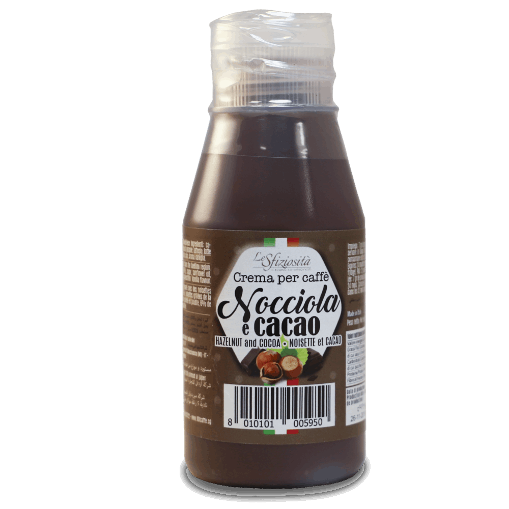 Topping Noisette et Cacao pour café | Paquet de 120 grammes