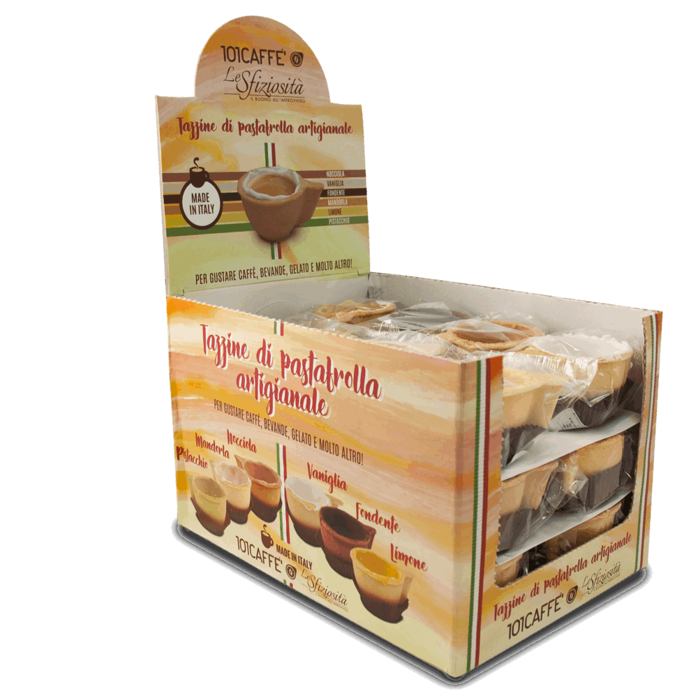 Tazzine di pasta frolla | Confezione da 24 pezzi