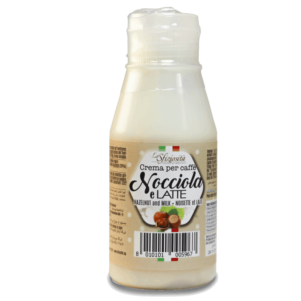 Hazelnut and milk topping for coffee | Pack of 120 grams