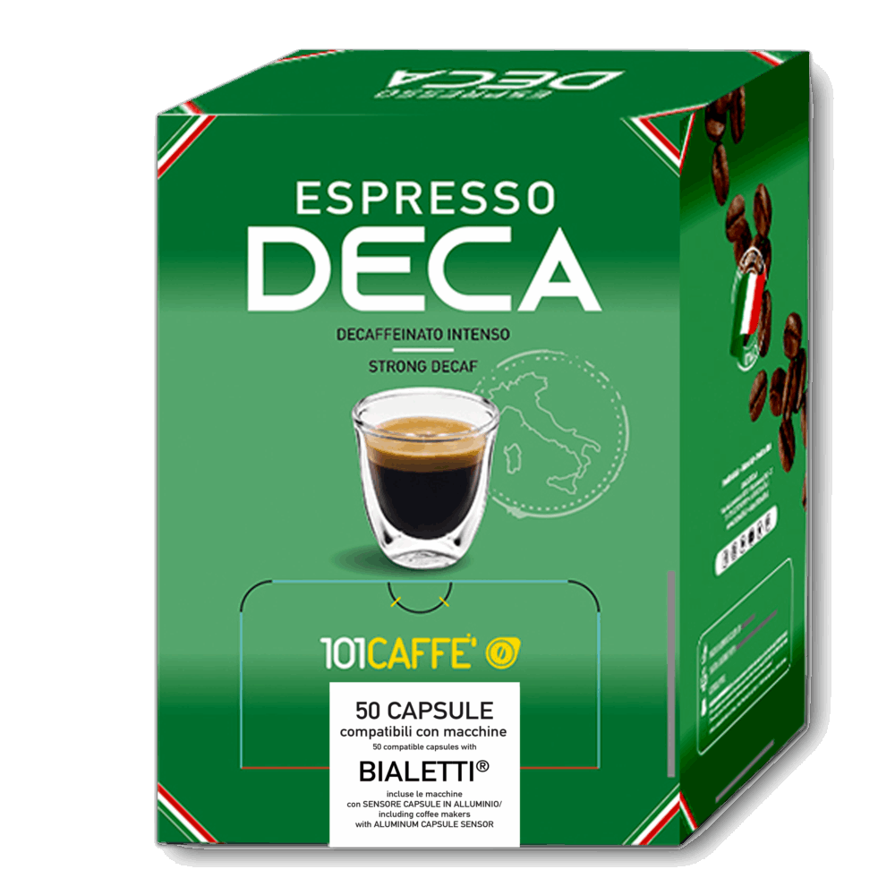 Espresso Deca | Pack of 50 capsules compatible with Bialetti®