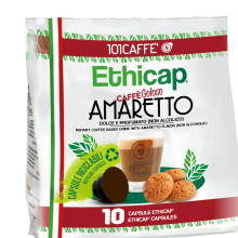 Amaretto  | Pack of 10 capsules compatible with Ethicap®