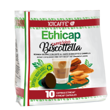 Biscottella  | Pack of 10 capsules compatible with Ethicap®