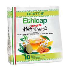 Camomilla miele arancia | Pack of 10 capsules compatible with Ethicap®