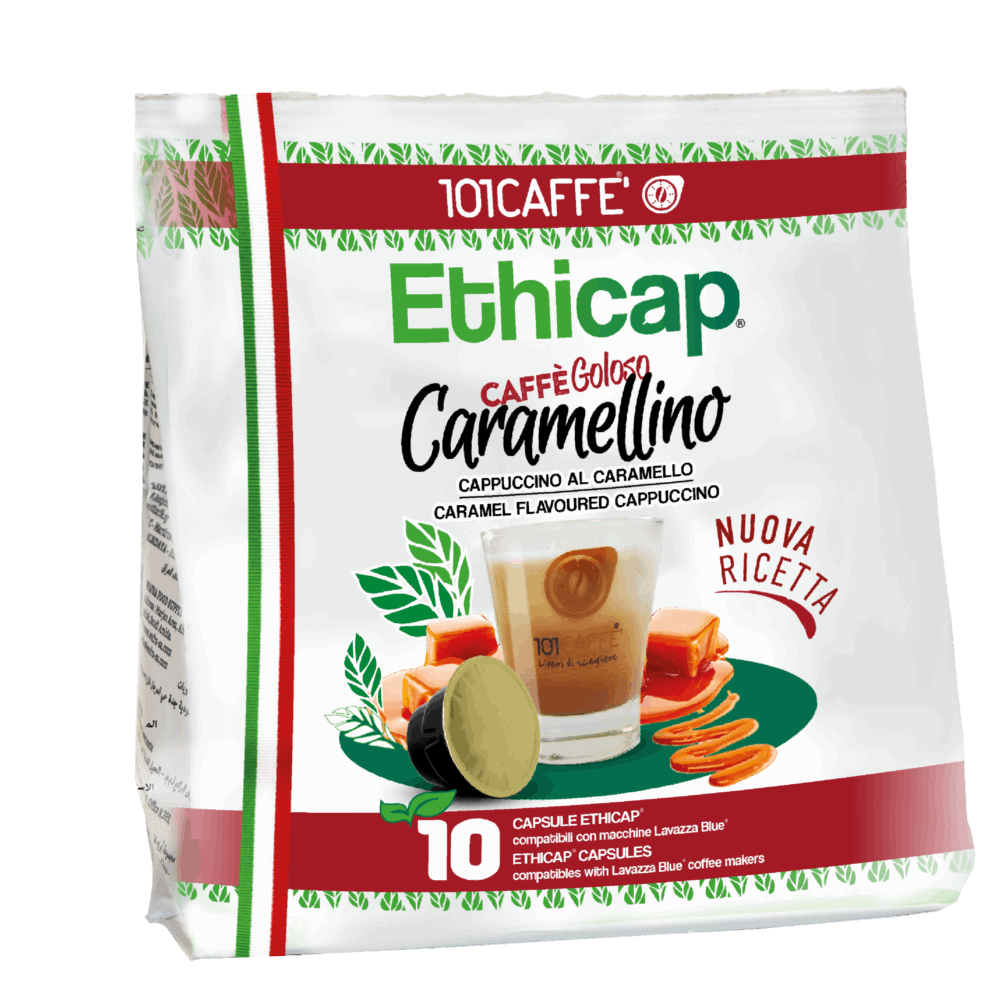 Caramellino  | Paquet de 10 capsules compatibles Ethicap®