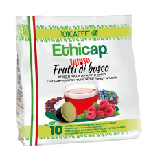 Berries tea in leaves | Pack of 10 capsules compatible with Ethicap®
