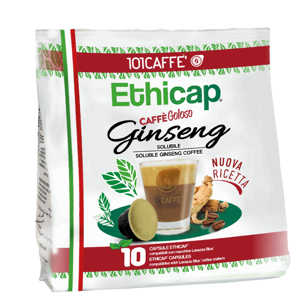Ginseng  | Pack of 10 capsules compatible with Ethicap®
