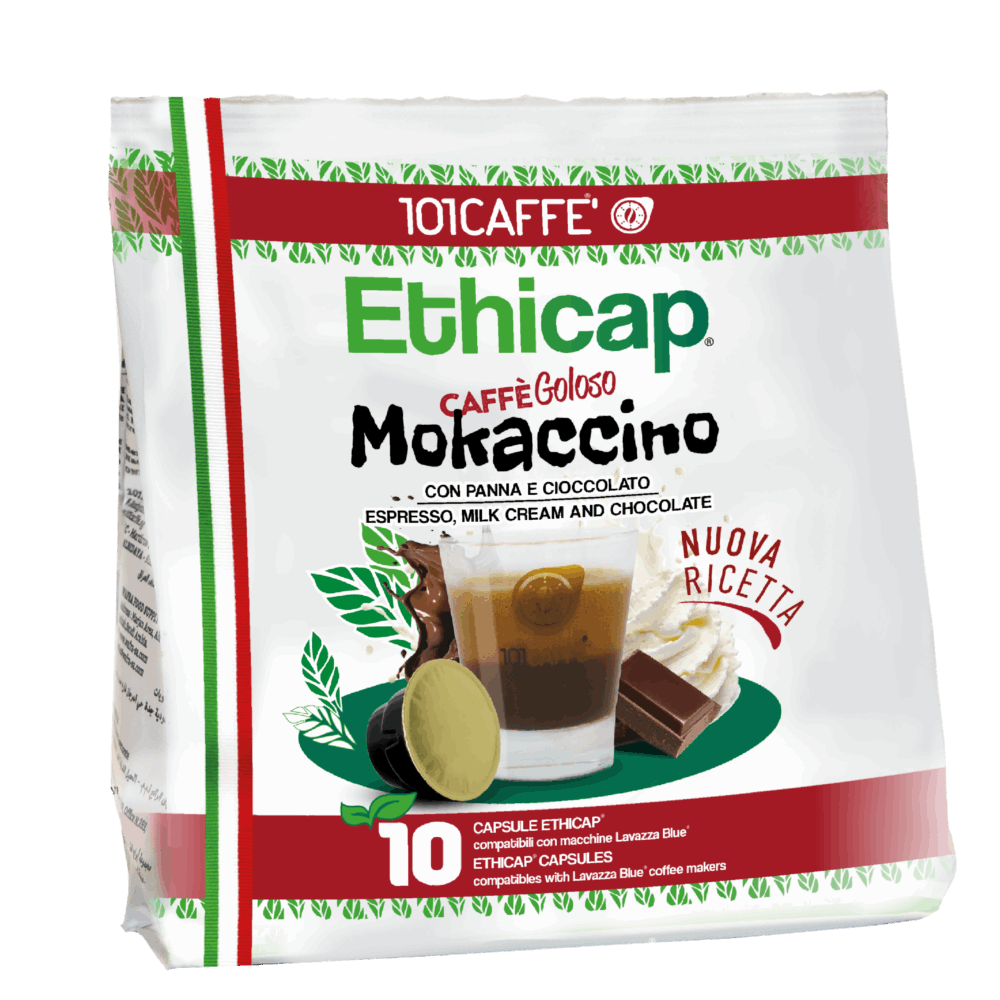 Mokaccino  | Paquet de 10 capsules compatibles Ethicap®