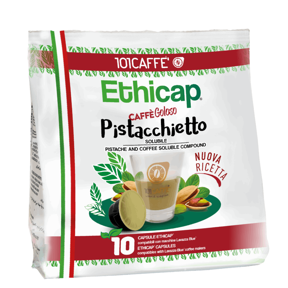 Pistacchietto  | Pack of 10 capsules compatible with Ethicap®