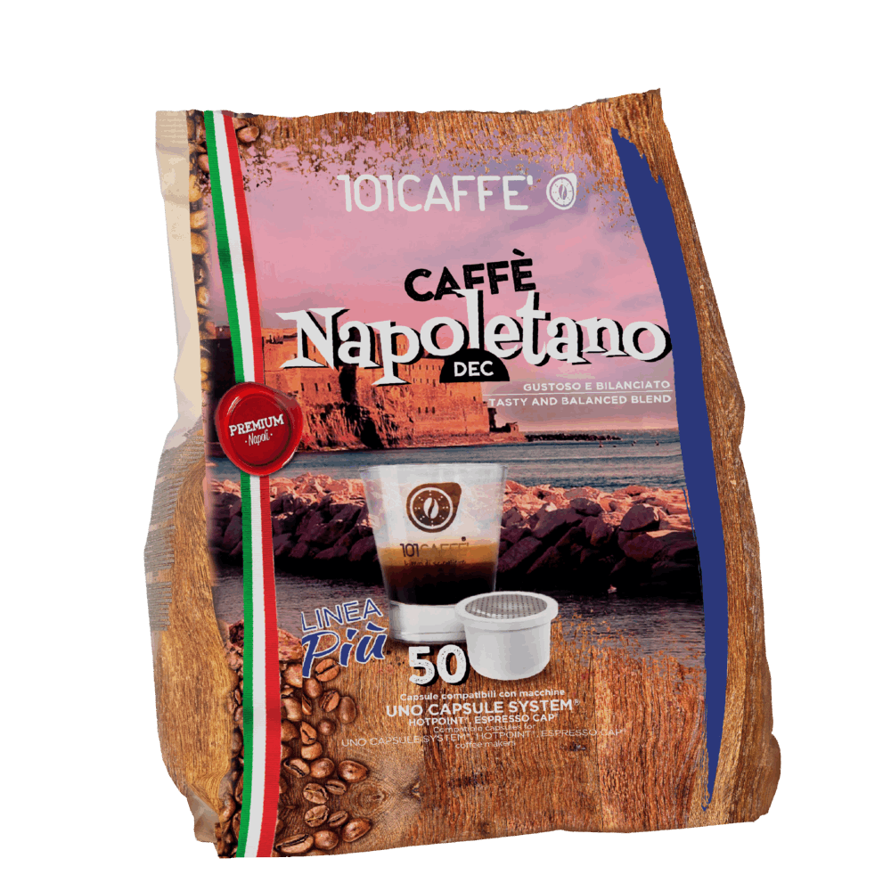 Napoletano DEC | Pack of 50 capsules compatible with Linea Più