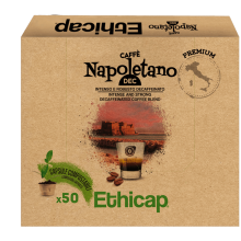 Napoletano Dec - compostable  | Pack of 50 capsules compatible with Ethicap®