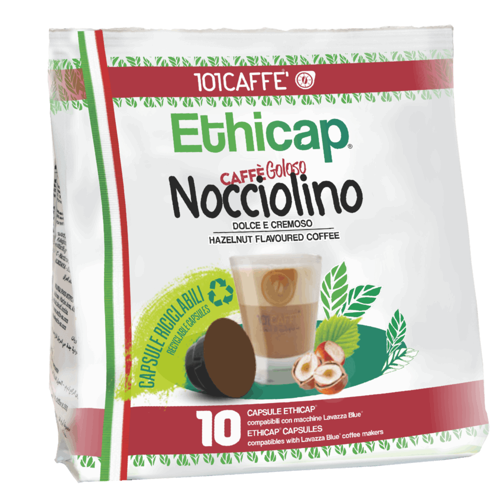 Caffè Nocciolino  | Pack of 10 capsules compatible with Ethicap®