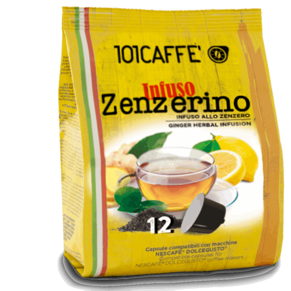 Zenzerino | Pack of 12 capsules compatible with Nescafè® DolceGusto®