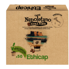 Napoletano Extra Forte  in compostable capsules | Pack of 50 capsules compatible with Ethicap®
