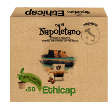 Napoletano in compostable capsules | Pack of 50 capsules compatible with Ethicap®