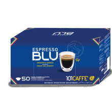 Espresso Blu | Pack of 50 capsules compatible with Lavazza® A Modo Mio®