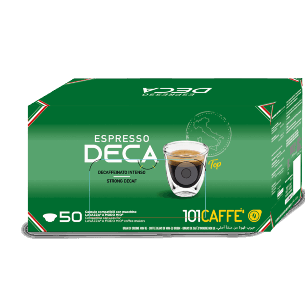 Espresso Deca | Paquet de 50 capsules compatibles Lavazza® A Modo Mio®