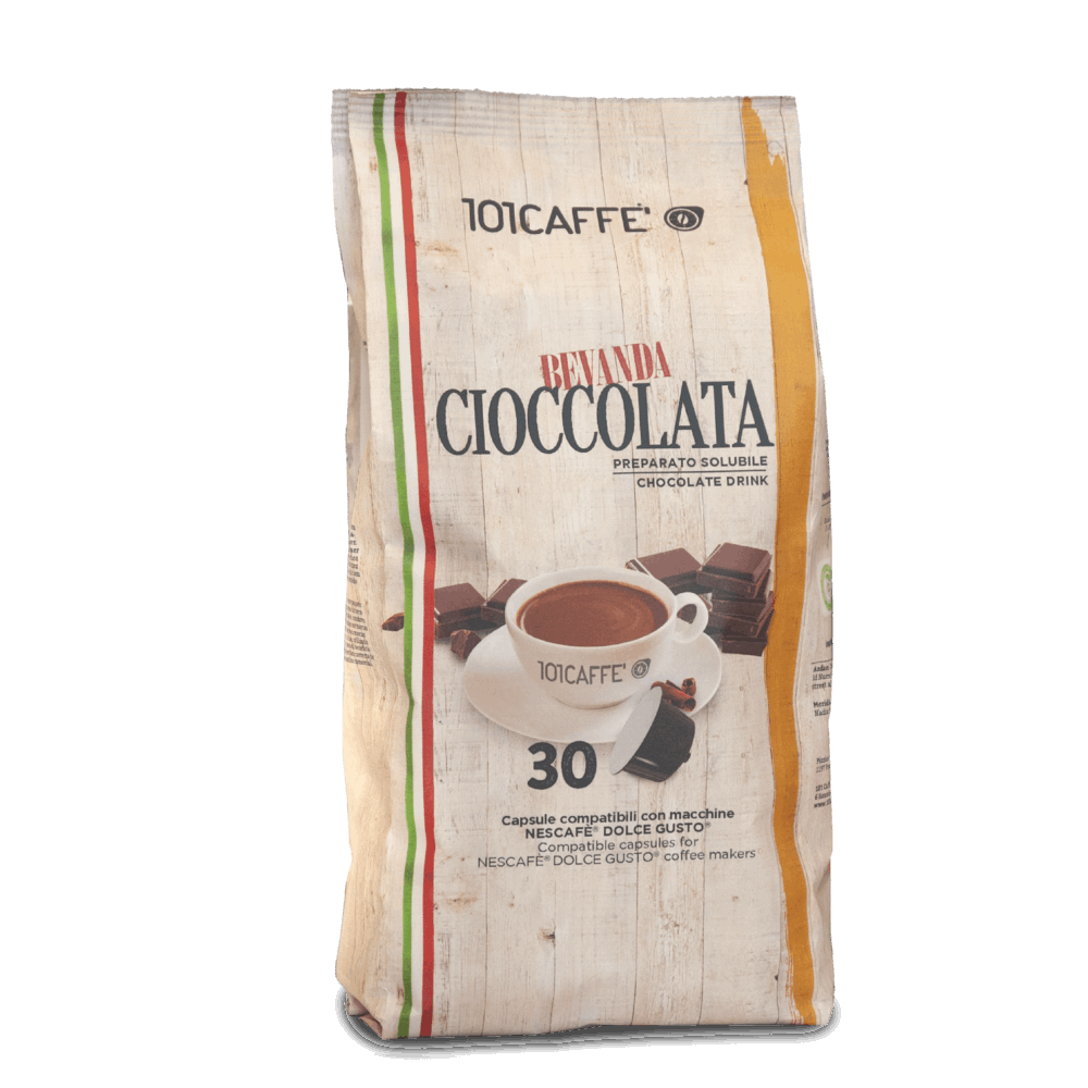 Cioccolata | Pack of 30 capsules compatible with Nescafè® DolceGusto®