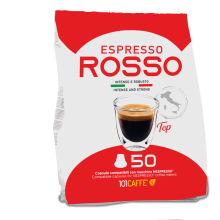 Espresso Rosso | Paquet de 50 capsules compatibles Nespresso®