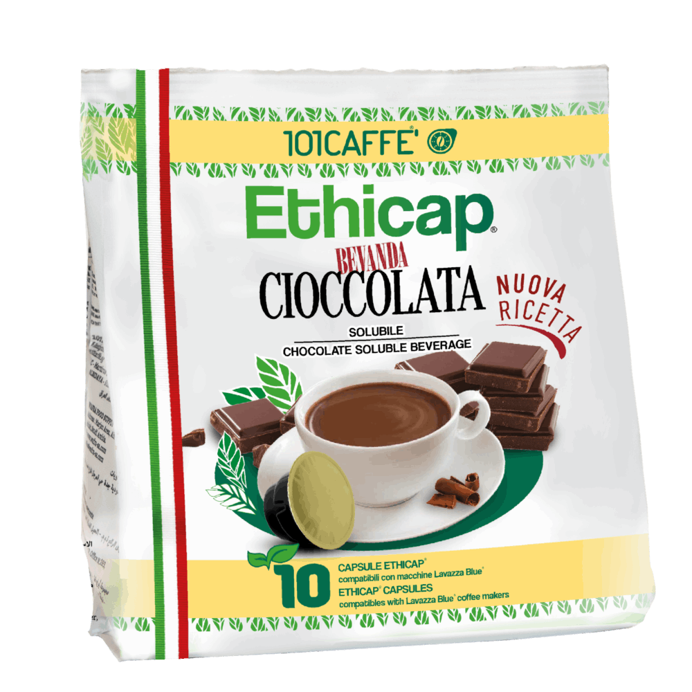 Cioccolata | Pack of 10 capsules compatible with Ethicap®